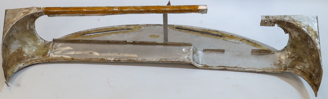Ferrari Dashboard for Type 275 GTB: Made of aluminum, original part replaced during restoration