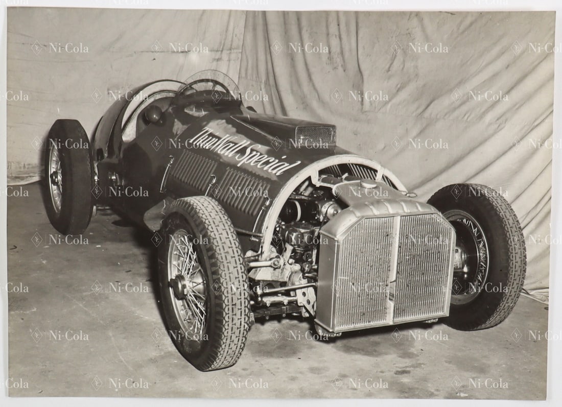 Ferrari Original B/W Press Photo Presentation Thin Wall Spe: 14.5 x 20 cm