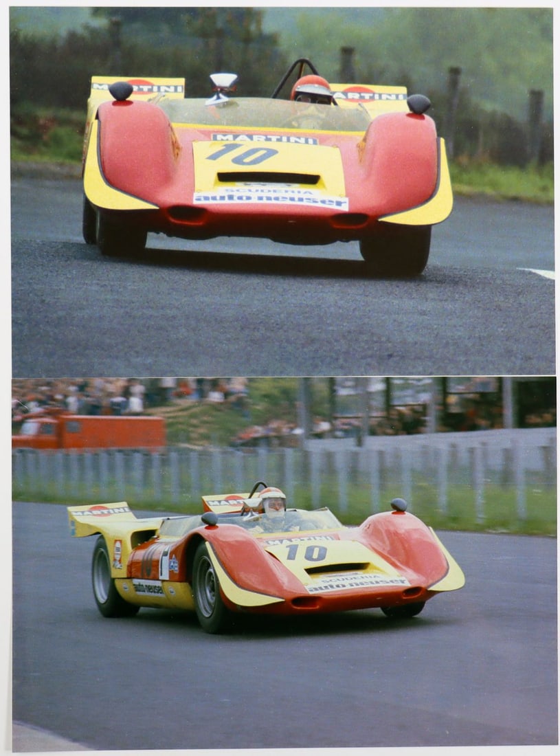 Porsche 2 Large-Format Color Press Photos Porsche 906 Spyde (1 of 2)