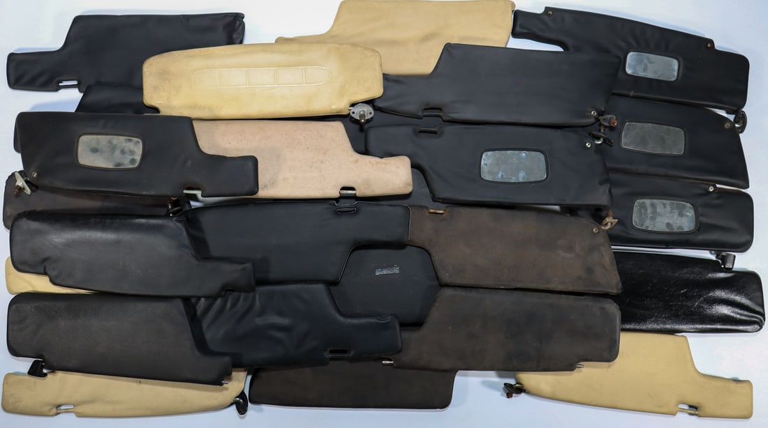Porsche 25x Sun Visors for Type 911 SWB and F-Model: Used