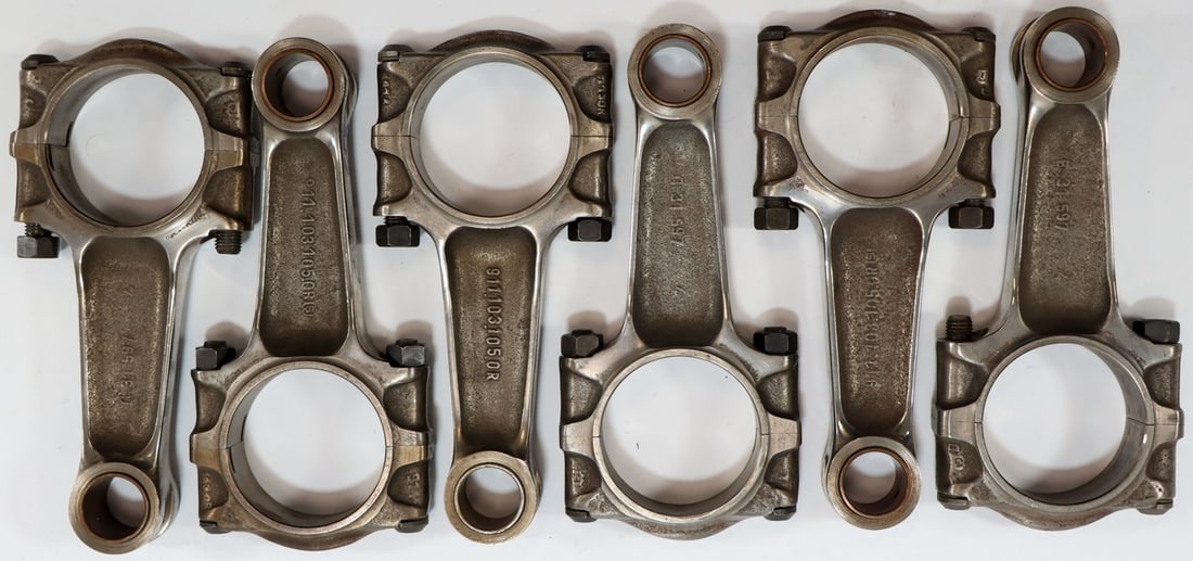 Porsche 6x Connecting Rods for Type 911 2.5 ST: Part number: 911.103.105.0R, used