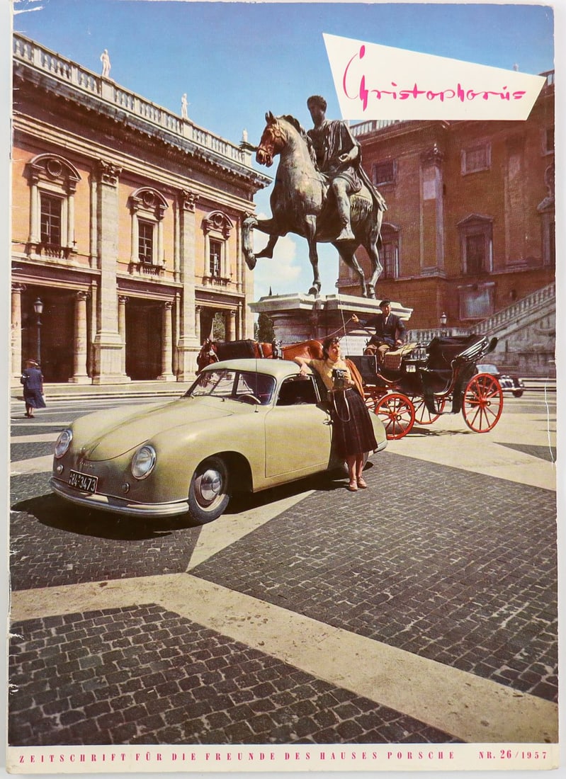 Porsche House Magazine Christophorus No. 23 / 1956: German
