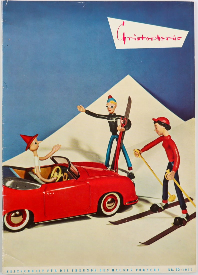 Porsche House Magazine Christophorus No. 25 / 1957: German