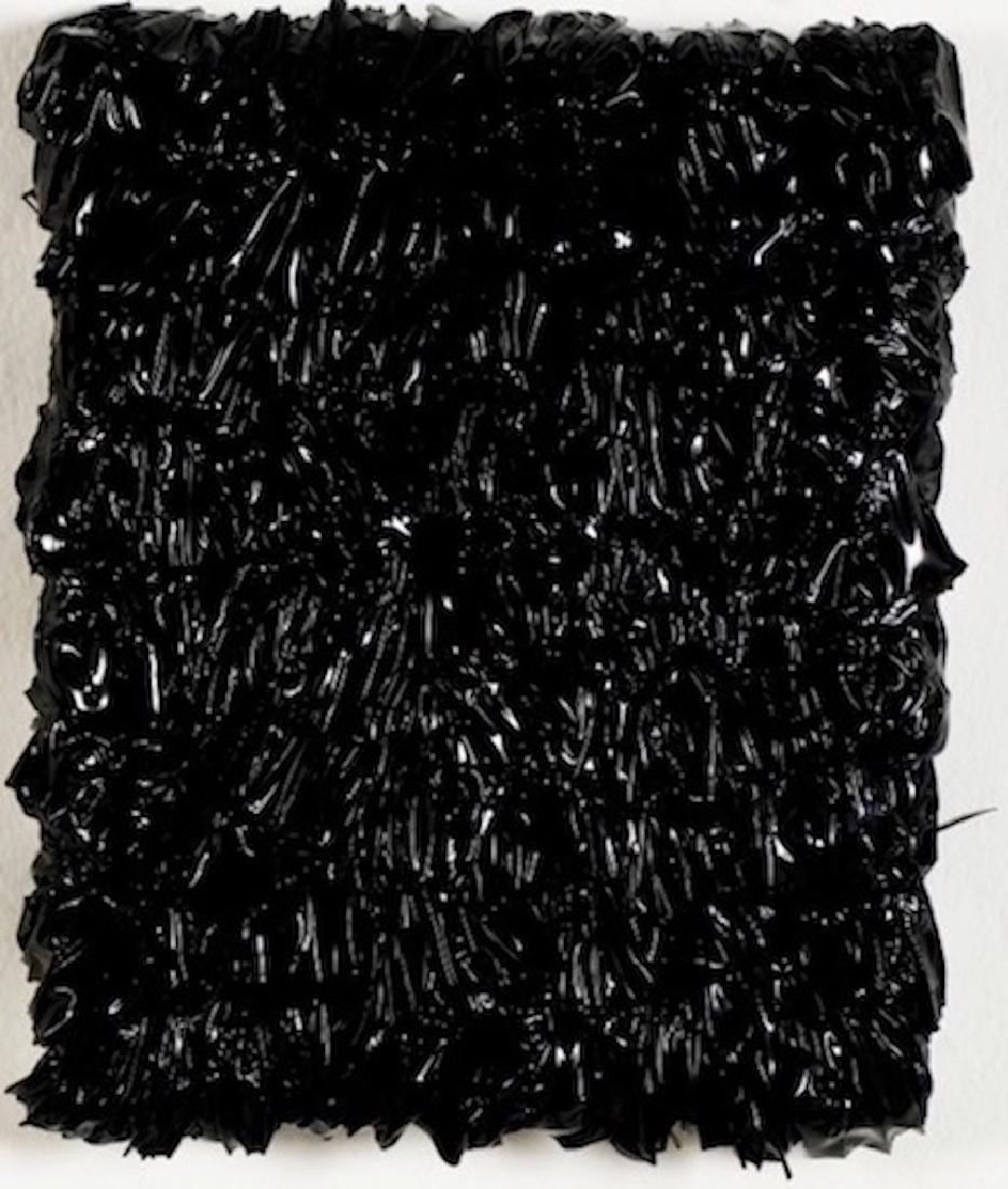 Thierry Feuz,"Black Rock", 2007,Lacquer on canvas: Thierry Feuz,"Black Rock", 2007,Lacquer on canvas,12 x 9 1/2 inches