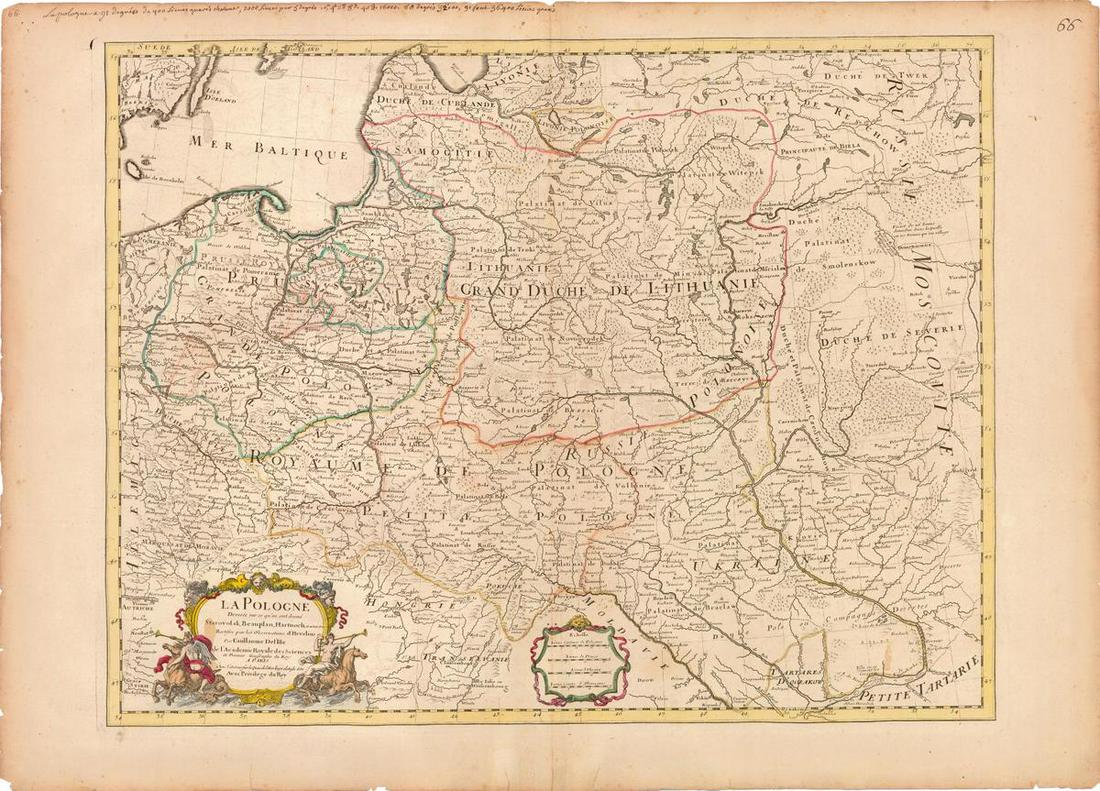 Guillaume Delisle Lithuania Lithuanian Poland Belarus (1 of 1)