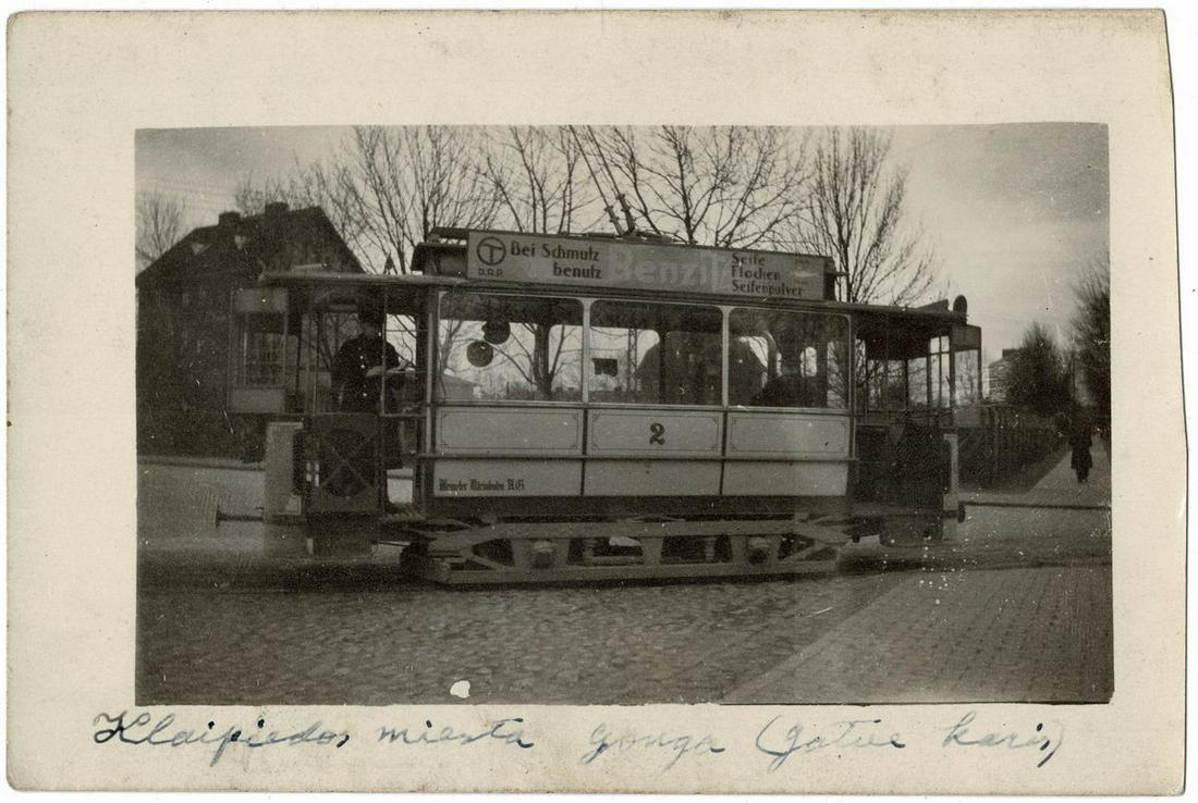Memel tram Lithuania Lithuanian (1 of 2)