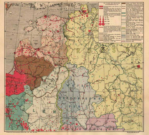 Johannes Papritz Map Lithuania Lithuanian