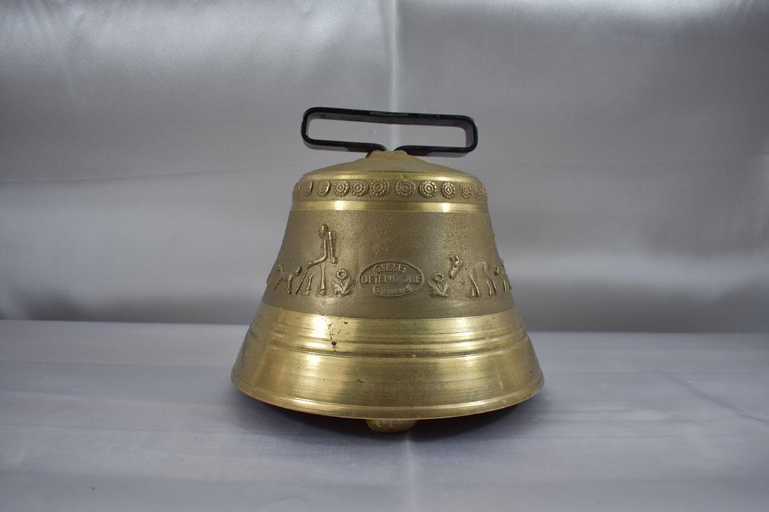 Vintage Brass Bell Gussett Uetendorf Giesserei (1 of 6)