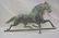 Lg Patinated Molded Copper Horse Weather Vane JW Fiske? - 10