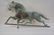 Lg Patinated Molded Copper Horse Weather Vane JW Fiske?