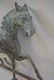 Lg Patinated Molded Copper Horse Weather Vane JW Fiske? - 8
