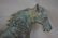 Lg Patinated Molded Copper Horse Weather Vane JW Fiske? - 9