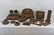 Complete Arts & Crafts 16 PC Desk Set Copper & Silver - 13