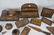 Complete Arts & Crafts 16 PC Desk Set Copper & Silver - 2