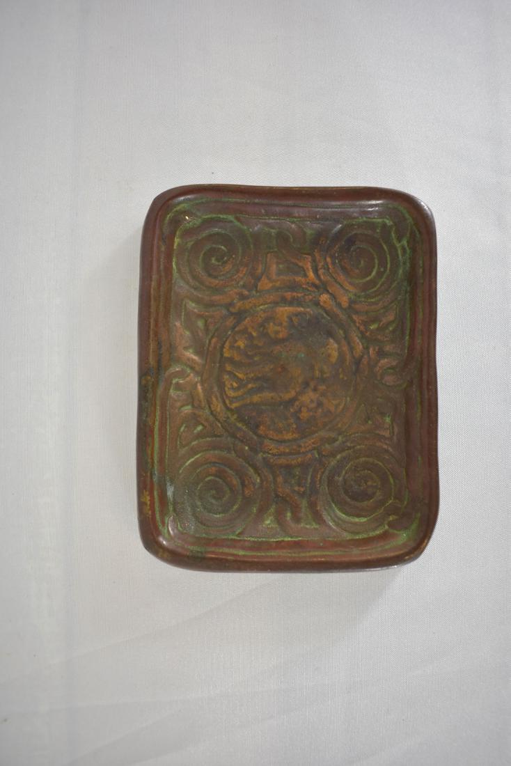 Fine Antique Bronze Tray With Mark (1 of 3)