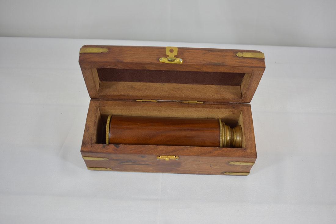Antique Telescope w/Box Ross London (1 of 10)