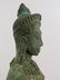 Antique Khamer Goddess Uma Bronze Statue 12-15th C - 15