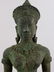 Antique Khamer Goddess Uma Bronze Statue 12-15th C - 6