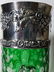 Stevens & Williams Green Cut To Clear Cut Glass Pitcher - 11