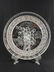 A Fine Antique Signed Tuthill Cut Glass Tray "Vintage" - 2