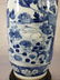 Fine Lg Antique Chinese Blue & White Vase 19C W/ BIrds - 11
