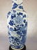 Fine Lg Antique Chinese Blue & White Vase 19C W/ BIrds - 9