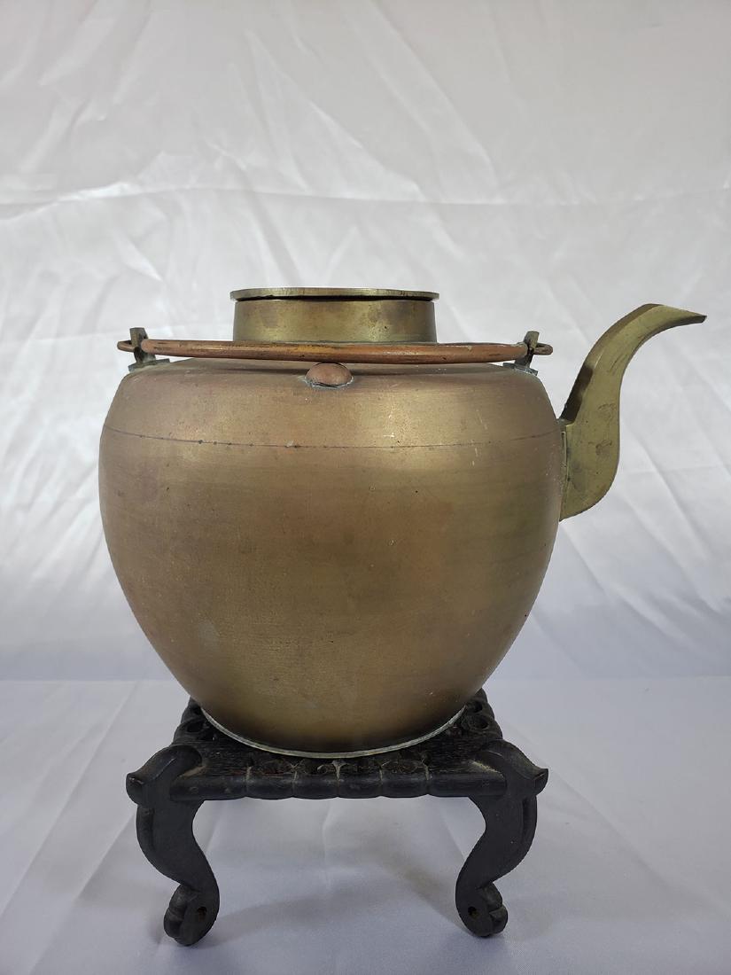 Antique Chinese Bronze Teapot 19-20 c (1 of 10)