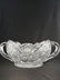 Signed Hawkes Cut Glass Centerpiece Cut Glass Handles