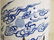 A Fine Chinese Transitional Blue And White Vase 19th c - 12