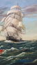 Signed Robert Lebron Seascape Painting - 3