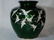Lg Antique Japanese Cloisonne Enamel Vase w/ Cranes - 17