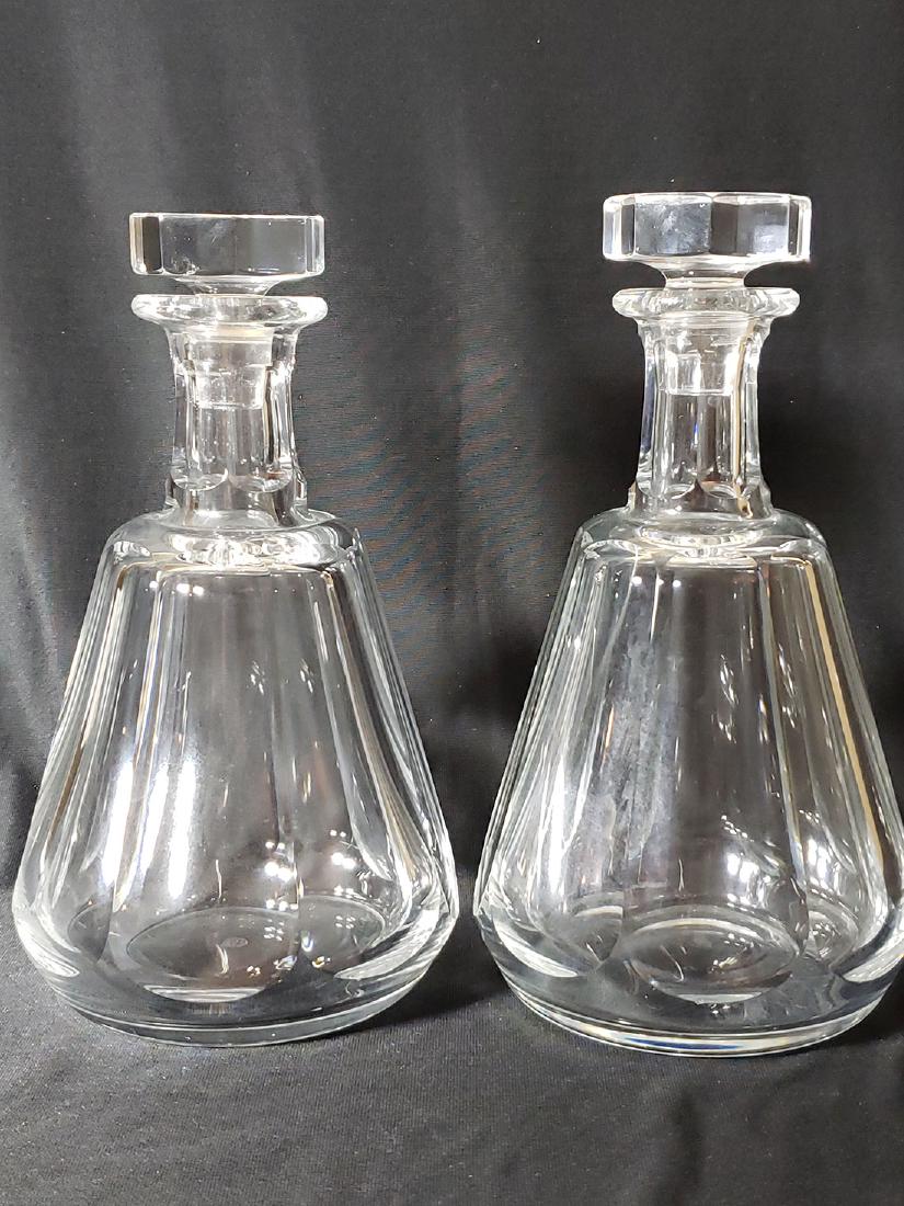Pair Of Signed Baccarat Crystal Decanters (1 of 11)
