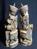 Pair Of Fine Chinese Carved Figures with Marks 19th C - 2