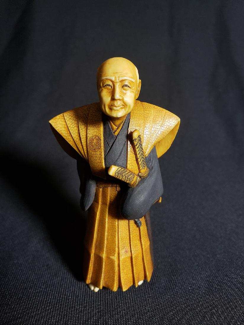 Antique Fine Japanese Man Signed (1 of 11)