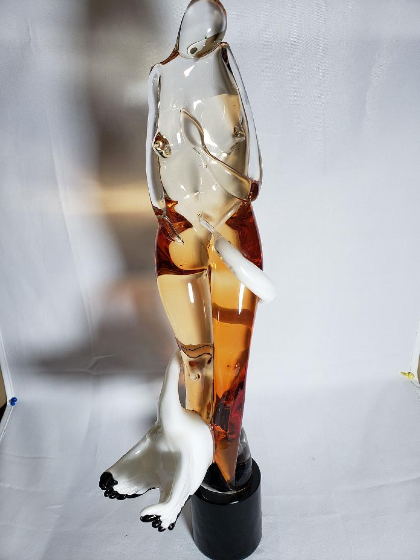 Silvano Signoretto Art Glass Murano Sculpture Leda Swan (1 of 15)
