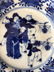 A Fine Antique Chinese Blue & White Plate With Figures - 3