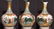 A fine early Chinese famille rose gilt ground vase - 2