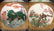 A fine early Chinese famille rose gilt ground vase - 5