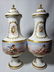 Pr of 19th c Sevres urns signed with cherubs - 9