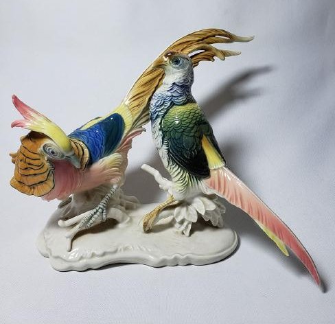 A fine Karl ENS porcelain bird sculpture (1 of 9)