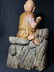 Chinese Ming Dynasty Wooden Sculpture of Arhat 'Luohan' - 11
