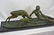 Art Deco SOLID Bronze Nude Statue signed Ary Bitter - 14