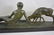 Art Deco SOLID Bronze Nude Statue signed Ary Bitter - 16