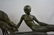 Art Deco SOLID Bronze Nude Statue signed Ary Bitter - 2