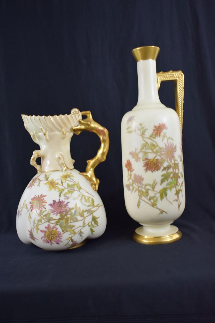 Lot 2 Royal Worcester Vases 19-20 c (1 of 12)