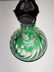 American Brilliant Period green cut to clear ewer - 3