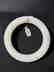 Vintage Chinese white jade bangle - 2