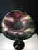Vintage art glass jack in pulpit vase 1920's - 2