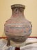 Chinese bronze Hu form vase Han Dynasty copper inlay