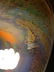 A lg fine signed Pairpoint reverse painted lamp - 17
